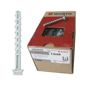 BETONSCHRAUBE MIT SECHSKANTKOPF W-SA 8 x 50