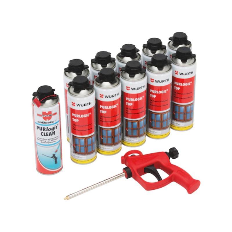 1K-PISTOLENSCHAUM PURLOGIC® Komplett-SET